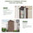 Quality Galvanized Iron Decking Tool Shed-113543400