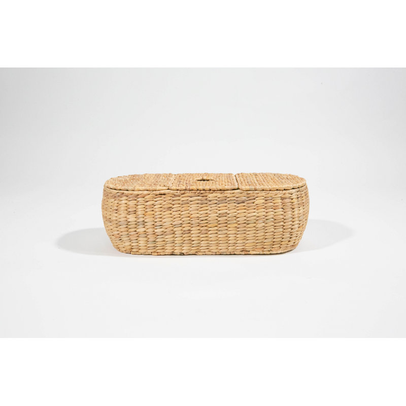 Maison Maison Design Water Hyacinth Decorative Basket