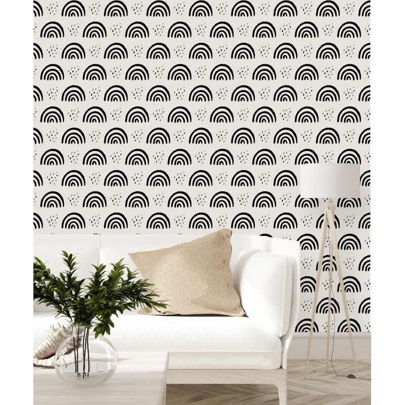 Panneau de papier peint Kimmick, L 2,08 pi x L 10,42 pi