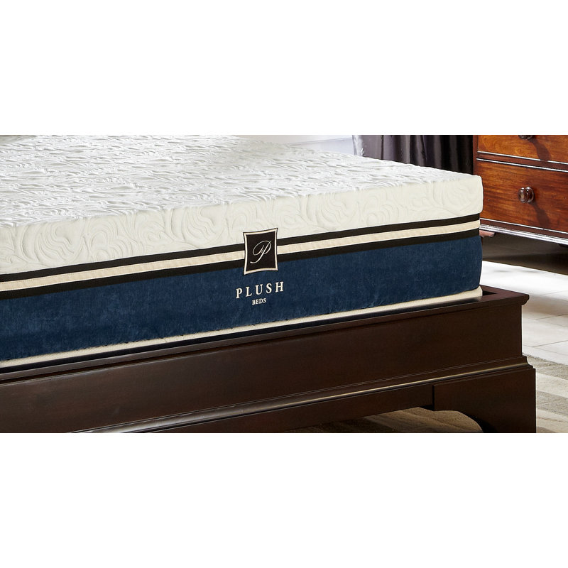 PlushBeds Cool Bliss Gel Memory Foam Mattress, California King