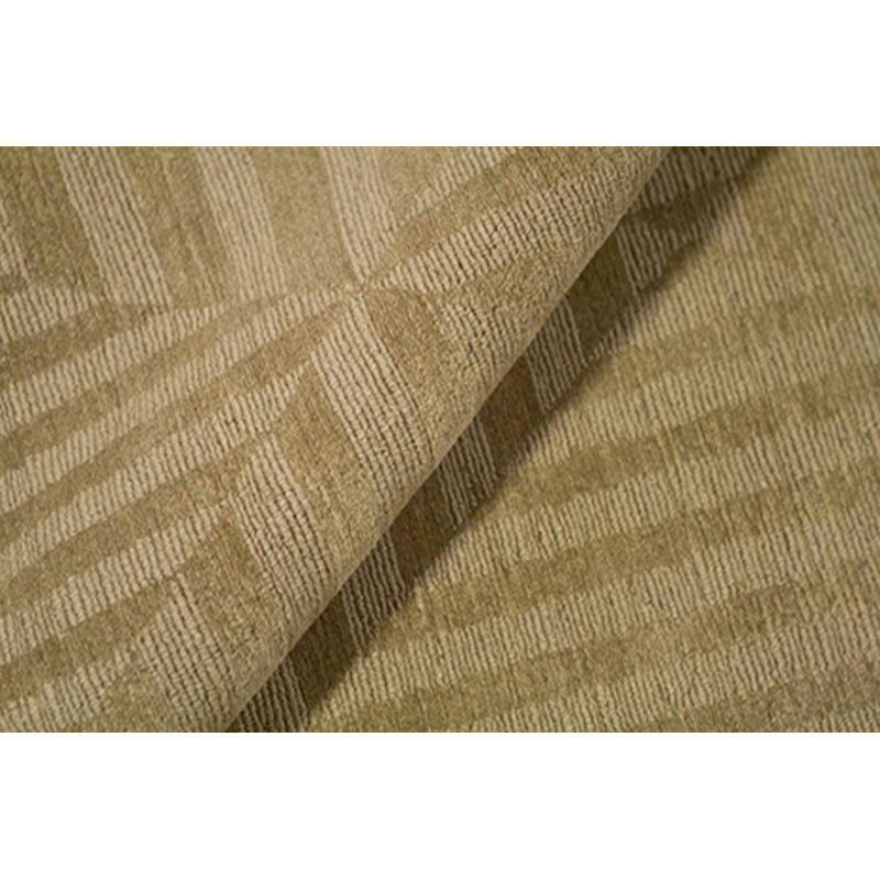 Hand-Knotted High-Quality Gold Area Rug