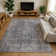 Premium Machine Washable Baford AMF1663 Global Rug