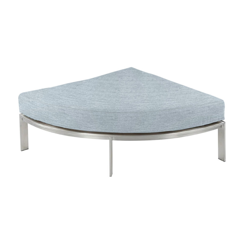 Tivoli Outdoor Ottoman, Ocean