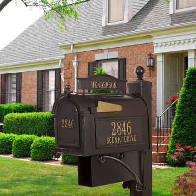 Ultimate Mailbox Package in Bronze