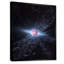 Planète rose en orbite dans l'espace lointain - espace, art mural, salon-509080628-509080623