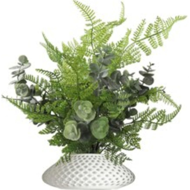 3 pièces 32 po - Fausse feuille en similicuir - Tiges de verdure réalistes