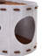 Felt + Polyester Fibre Nest Pet Bed