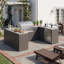118" W  Outdoor Kitchen Island