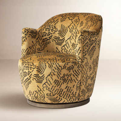Corson Swivel Barrel Chair