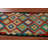 Geometric Wool Kilim Oriental Runner Rug 3x13