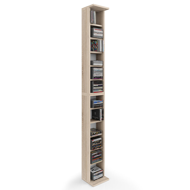 H Media Shelves, Sonoma oak