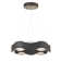 Vaughan 1 Light 24" Chandelier in Black and Nickel