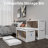 4 Tier Plastic Stackable Storage Organizer