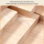 Table de chevet créative de couleur kaki de 19,69 po