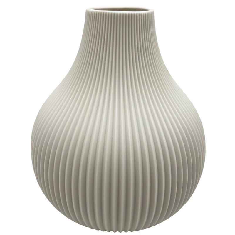 Walkersville Handmade Ceramic / Porcelain Table Vase, White