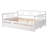 Full Size Daybed Wood Bed With Twin Size Trundle-1085391941