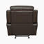 Fauteuil oscillant inclinable en similicuir de transition de 41 po Milford-1141456666