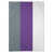 Gris ardoise / mauve / blanc