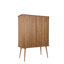 Barbier Solid Wood Accent Cabinet
