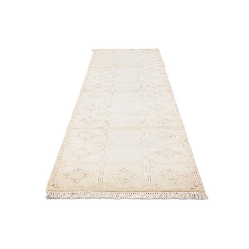 Tapis beige clair 9 pi 9 pi Philip