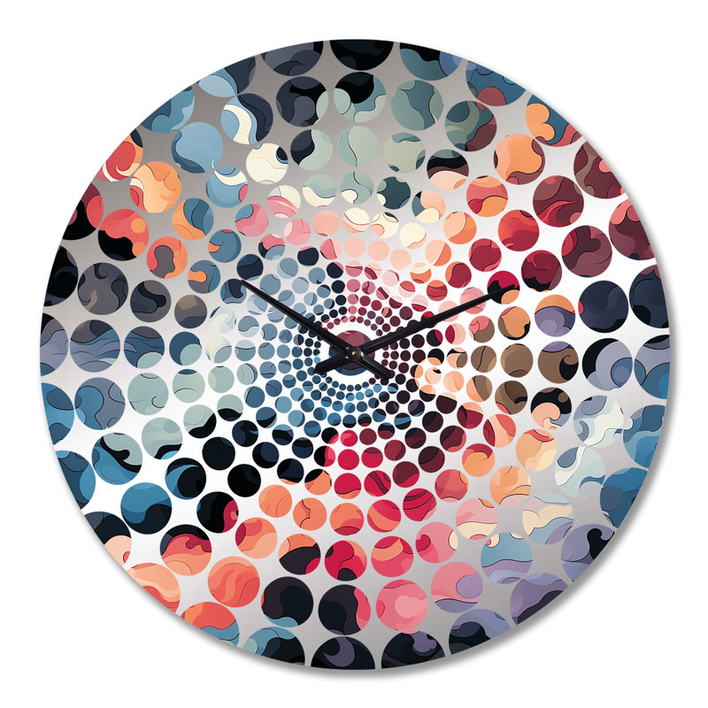 Horloge murale abstraite Celestial Disguise, Très grand