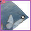 Tapisserie murale «Blue Brown Butterflies» - Décoration murale papillons-1098765913