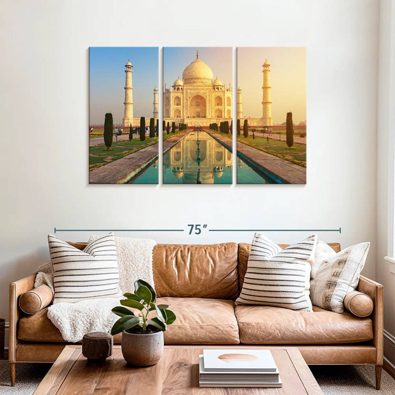 Adella Taj Mahal Reflection, 36" H x 57" W