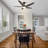 52" Smart Ceiling Fan with Remote, LED Light kit, DC Motor, Downrod Included.
