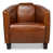 Dark Brown Genuine Leather