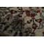 Luxueux tapis turc en soie à médaillon rouge 5 x 8
