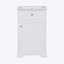 Meuble-lavabo de 20 po avec lavabo, armoire de salle de bain avec porte à fermeture douce, support de rangement et tablette réglable, blanc (ancien numéro de référence: WF531249AAK)