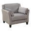 Fauteuil capitonné en polyester 36 po Marcellus-31746628