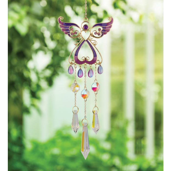 Daydream Angel Ornament - Purple
