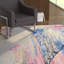Tapis bleu / rose touffeté à la main Prismatic-27429750