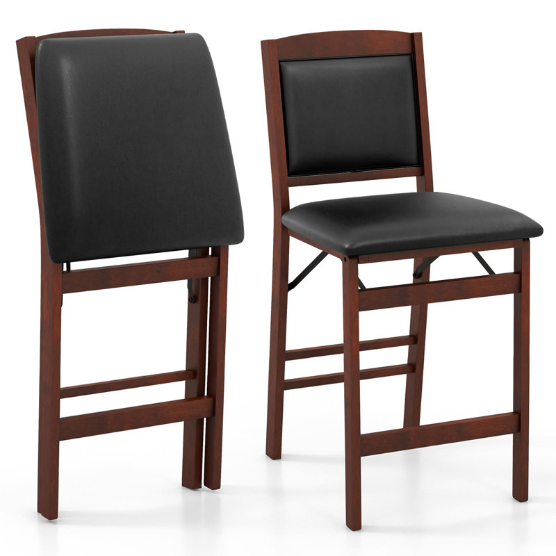 62cm H Upholstered Folding Side Chair