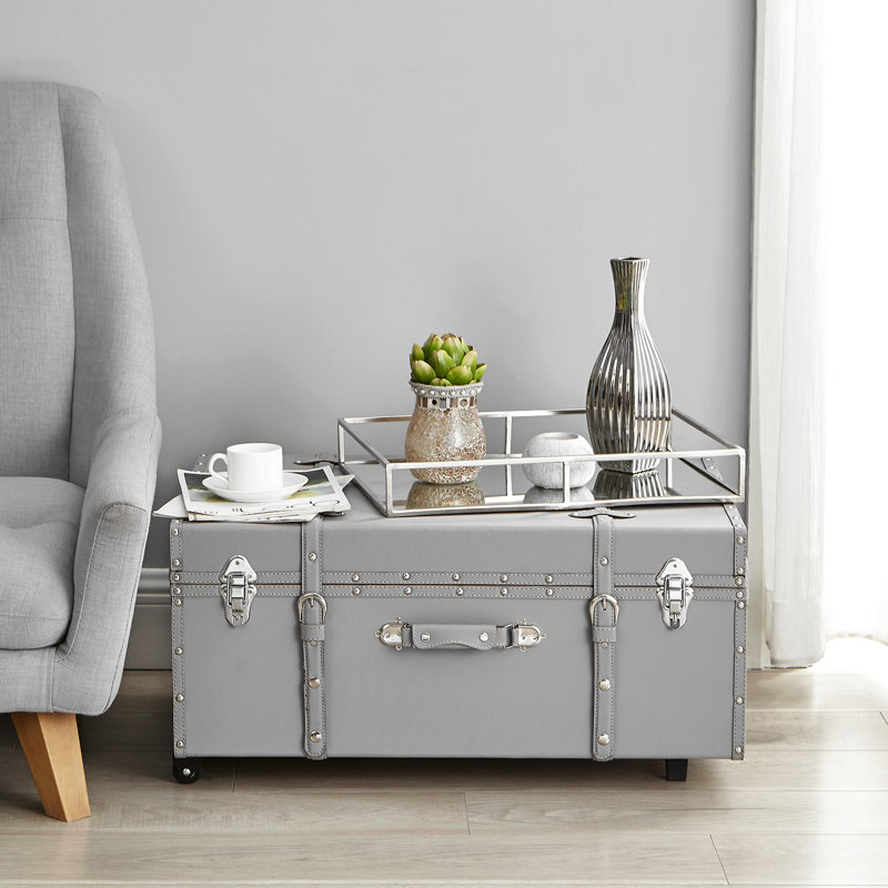 The Sorority College Dorm Trunk, Hex Gray