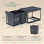 Stainless Steel Open Waste Bin - 30L