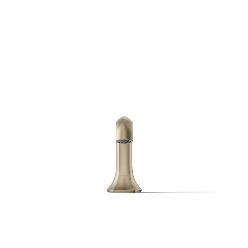 Occasion Deck-Mount Bath Spout With Straight Design, Vibrant Brushed Bronze