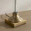 Glass and Steel Standard Table Lamp-977006020