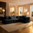 Oversized Upholstered Sectional Sofa Couch Set