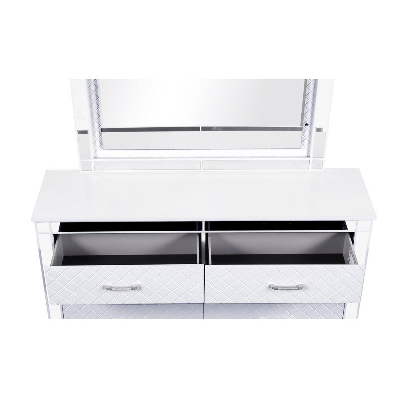 Commode Livorno G02790-D, argent