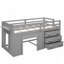 Lit mezzanine simple avec armoire et tablette-578823396