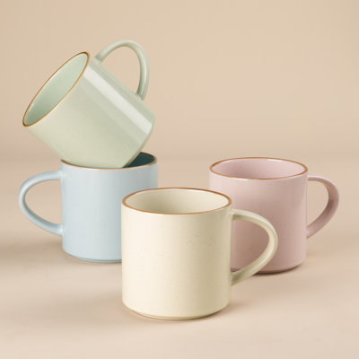  Nebula 4-Piece Stoneware Mug Set