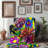 Bloom Bonanza Throw Blanket-2130827872
