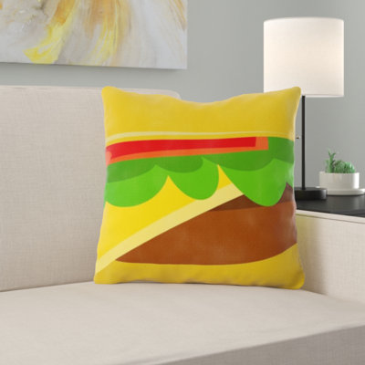 Microsuede Throw Pillow