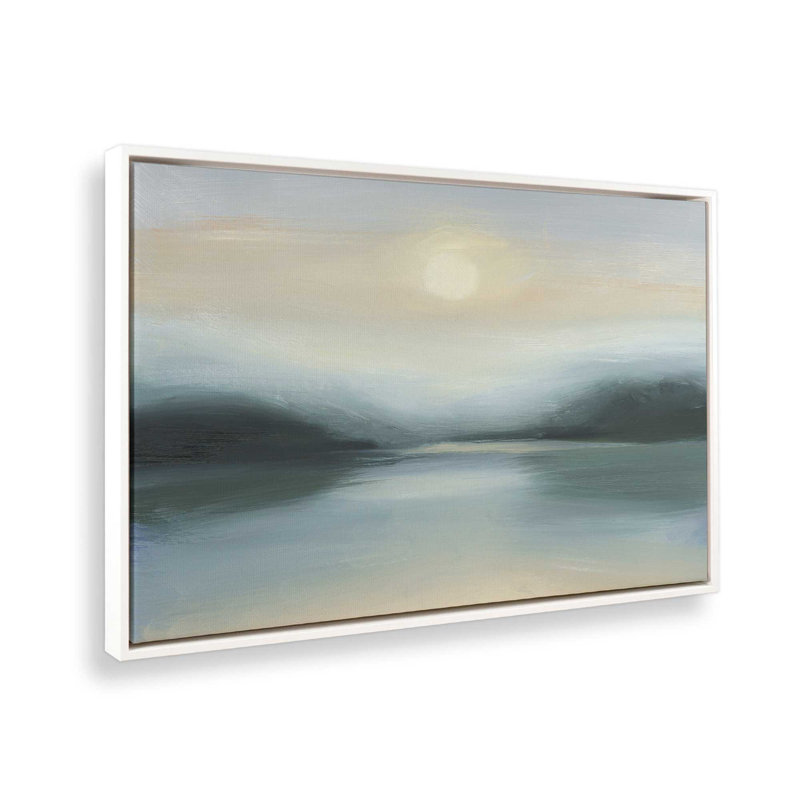 «Last Sunset of Spring II» par Ethan Harper, reproduction d'art sur toile, H 36 po x l 48 po, Blanc