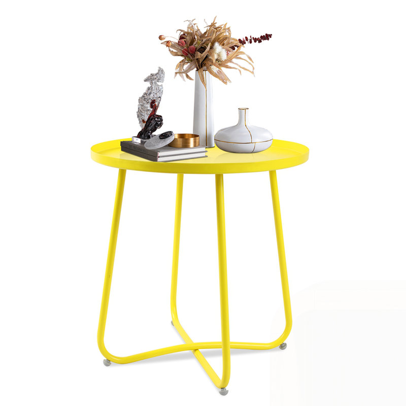 Tablette d'appoint ronde et moderne Home Coffee