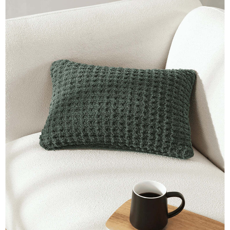 Snug Lumbar Pillow Cover & Insert, Moss