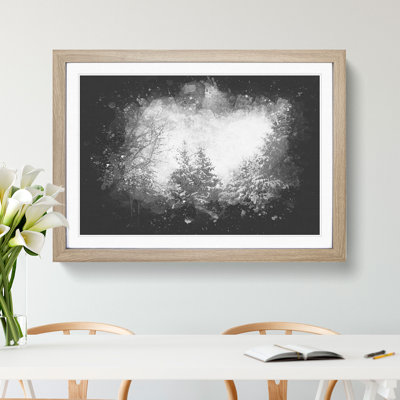 Winter Forest Vol.1 Paint Splash - Picture Frame Graphic Art