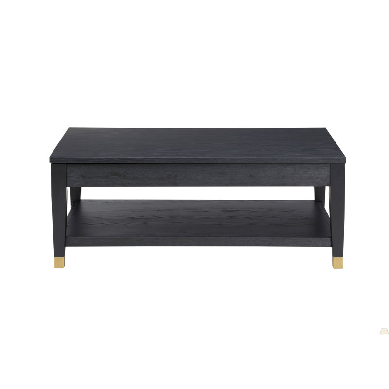 Table basse à plateau relevable
